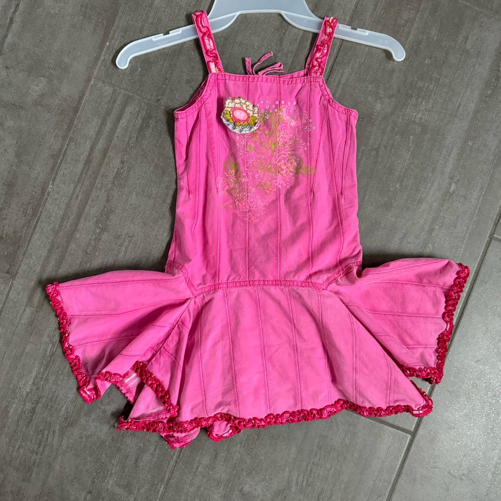 Cakewalk 110 4 5 pink Euro Twirl Barbie Pink Dress boutique European summer